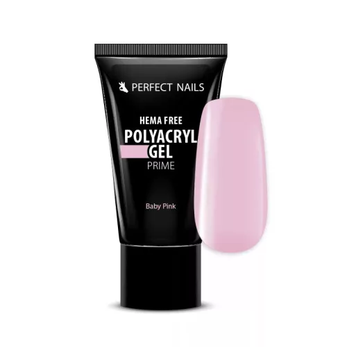 Perfect Nails PolyAcryl Gel Prime - Hema Free Tubusos Polygel - Baby Pink 30g PNZ4119