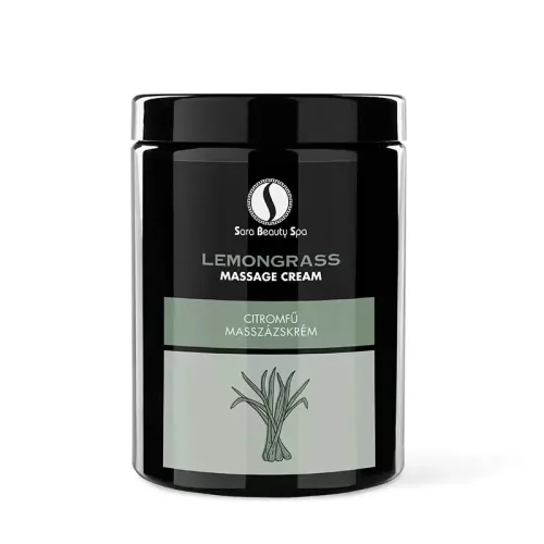 Sara Beauty Masszázskrém - Citromfű - 1000ml SBS389
