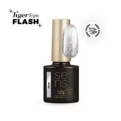 Crystal Nails SENS Tiger Eye Flash - Silver 4ml 119202