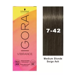Igora Vibrance tartós hajszínező 60ml 7-42