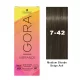 Igora Vibrance tartós hajszínező 60ml 7-42