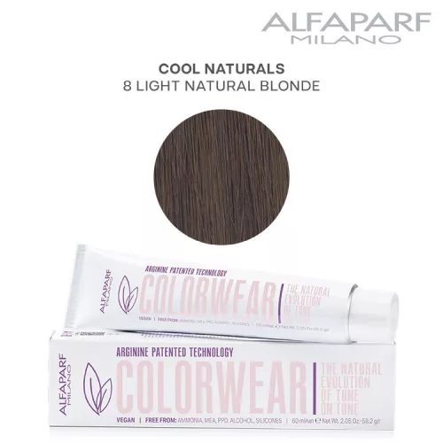 Alfaparf Colorwear hajszínező 60ml 8 világos természetes szőke