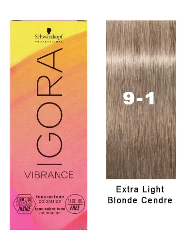 Igora Vibrance tartós hajszínező 60ml 9-1