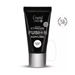   Crystal Nails HEMA Free Xtreme Fusion AcrylGel - Renewed White 27ml (30g) 119398