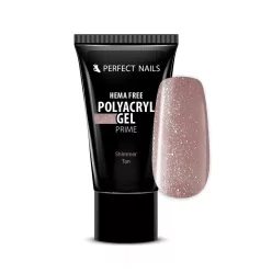   Perfect Nails PolyAcryl Gel Prime - Hema Free Tubusos Polygel - Shimmer Tan 30g PNZ4127