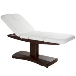   Elektromos masszázs és kezelőágy barna fa hatású talppal
