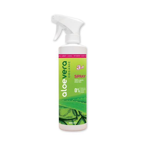 Aloe Vera Organic Bőrápoló spray 500 ml