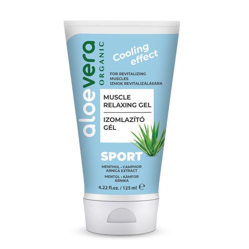 Aloe Vera Organic Sport Izomlazító gél 125ml