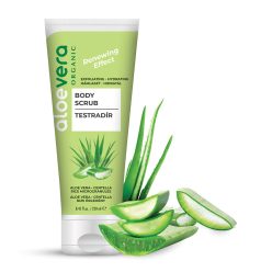Aloe Vera Organic Bőrmegújító testradír 250ml