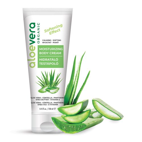 Aloe Vera Organic Lágy testápoló krém 250ml