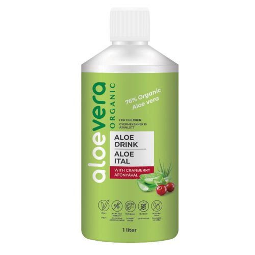 Aloe Vera Organic Ital áfonyával 1000ml