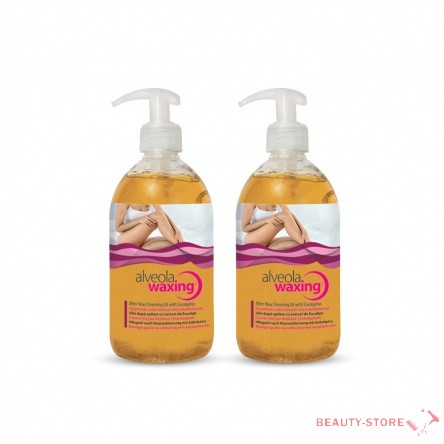 Alveola Waxing Gyantázás utáni lemosó olaj Eukaliptusszal 2x300ml