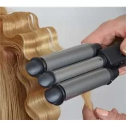 BaByliss PRO Titán-Turmalin bevonatú tripla hajsütővas