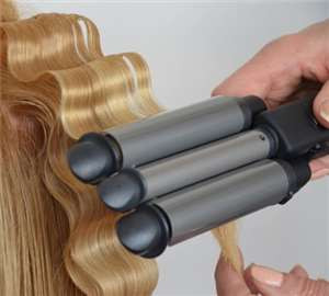BaByliss PRO Titán-Turmalin bevonatú tripla hajsütővas