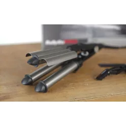 BaByliss PRO Titán-Turmalin bevonatú tripla hajsütővas