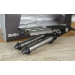 BaByliss PRO Titán-Turmalin bevonatú tripla hajsütővas