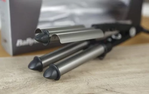 BaByliss PRO Titán-Turmalin bevonatú tripla hajsütővas