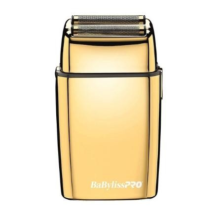BaByliss PRO Double Foil fém borotva arany