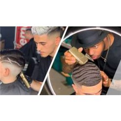 BaByliss PRO Double Foil fém borotva arany