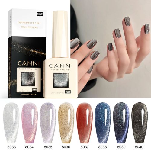 CANNI HEMA FREE szett 8x9ml - Interstellar Cat Eye Collection