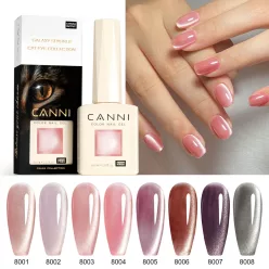 CANNI HEMA FREE szett 8x9ml - Shimmer Velvet Collection
