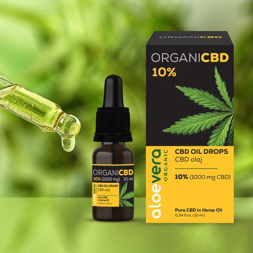 OrganiCBD CBD olaj 10% (1000mg) 10ml