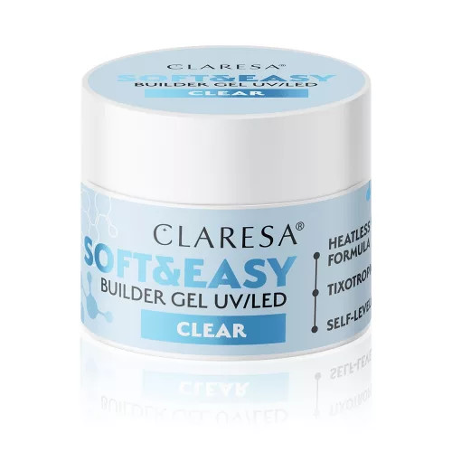 CLARESA Soft&Easy Builder Gél 45g TPO FREE - Clear
