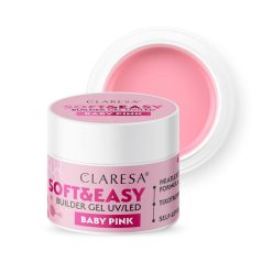 CLARESA Soft&Easy Builder Gél 45g TPO FREE - Baby Pink