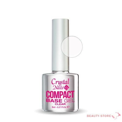 Crystal Nails Compact Base Gel Clear 8ML