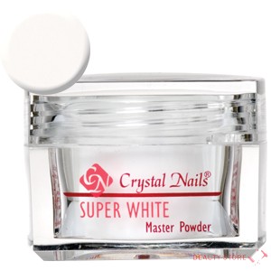 Crystal Nails Super White Master Powder 17g