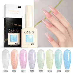 CANNI HEMA FREE szett 8x9ml - Fairy Glitter Collection