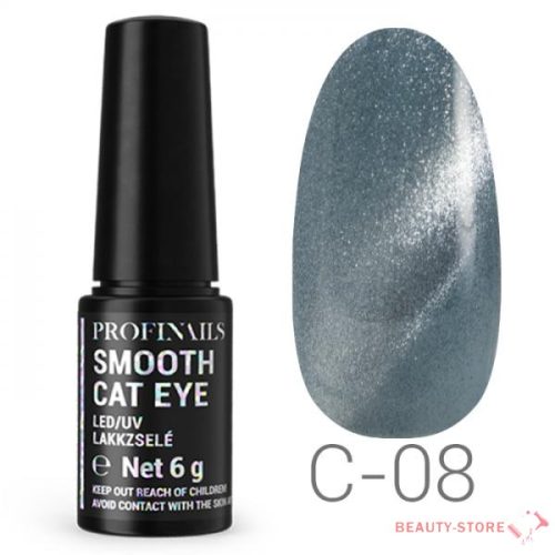 Profinails Smooth Cat Eye lakkzselé 6ml C-08