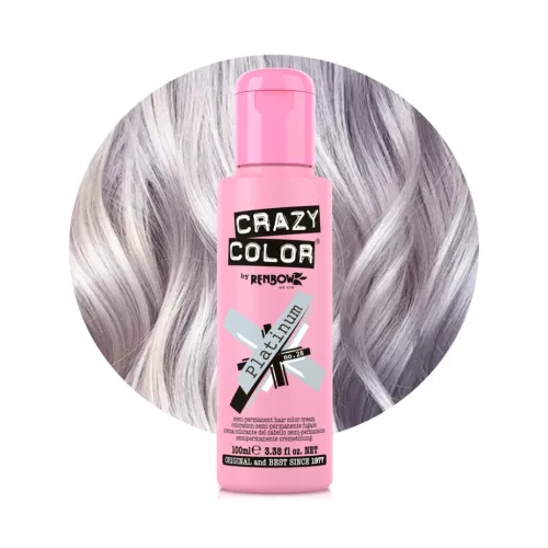 Crazy Color hajszínező 100 ml 028 Platinum