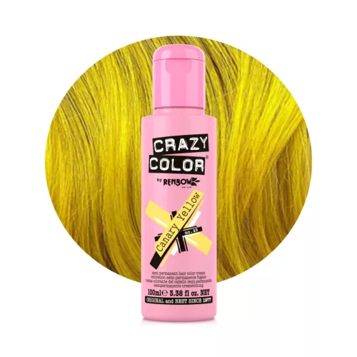 Crazy Color hajszínező 100 ml 49 Canary Yellow
