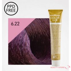   DESIGN LOOK – Color Lux PPD mentes krémhajfesték 6.22 Sötét Szőke Intenzív Viola 