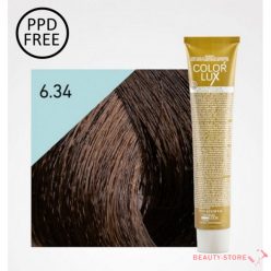   DESIGN LOOK – Color Lux PPD mentes krémhajfesték 6.34 Sötét Szőke Arany Réz