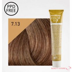   DESIGN LOOK – Color Lux PPD mentes krémhajfesték 7.13 Közép Bézs Szőke