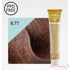   DESIGN LOOK – Color Lux PPD mentes krémhajfesték 8.77 Mogyorós Csokoládé