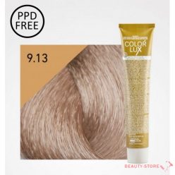   DESIGN LOOK – Color Lux PPD mentes krémhajfesték 9.13 Nagyon Világos Bézs Szőke