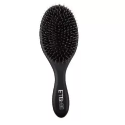   ETB Hair Közepes Paddle Hajkefe Fa Nyéllel Vaddisznó Sörtékkel