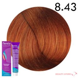   Fanola Color Hajfesték 100ml 8.43 Világos szőke réz-arany