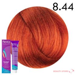   Fanola Color Hajfesték 100ml 8.44 Intenzív világos réz szőke 