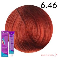   Fanola Color Hajfesték 100ml 6.46 Sötét szőke réz-vörös