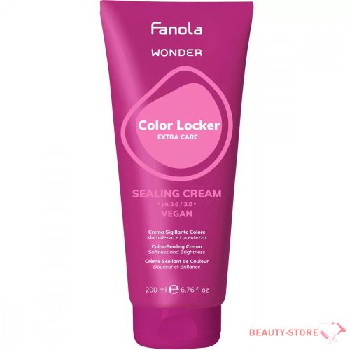 Fanola Wonder Color Locker Sealing Cream 200ml - hajtömörítő krém 