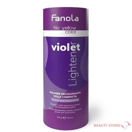 Fanola No Yellow Szőkítőpor Lila 450gr.