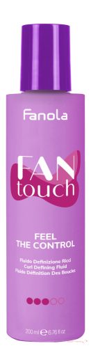 Fanola FAN Touch Feel The Control Hullámokat Kontroláló Fluid 200 ml