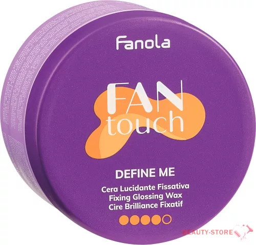 Fanola FAN Touch Define Me Fixáló Ragyogást Adó Wax 100 ml