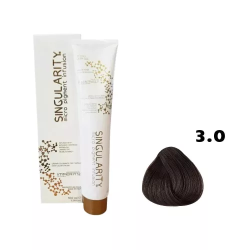 Imperity Singularity hajfesték 100ml 3.0 Sötét Barna