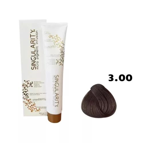 Imperity Singularity hajfesték 100ml 3.00 Intenzív Sötét Barna