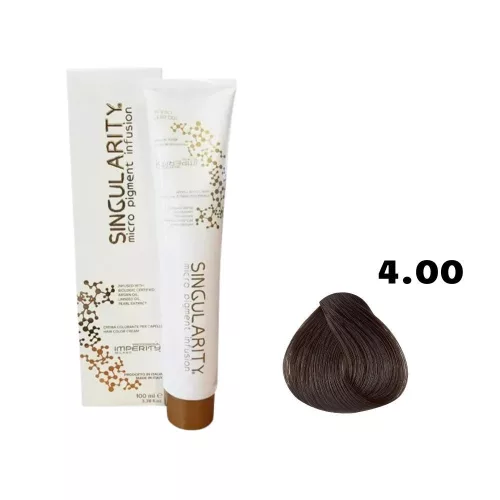 Imperity Singularity hajfesték 100ml 4.00 Intenzív Közép Barna 